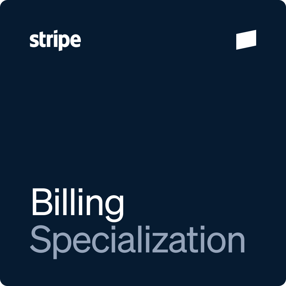Stripe Billing specialization